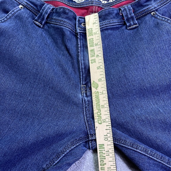 Dickies Temp-iQ Relaxed Fit Pant Women's Blue Jeans Straight Leg Size 10 Regular - Picture 10 of 16